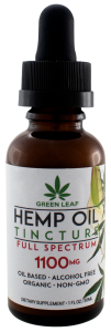 Green Leaf 1100mg Oil Based Full Spectrum tincture